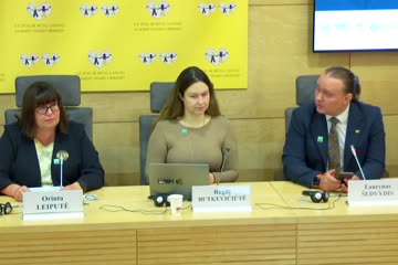 Spaudos konferencija, skirta pristatyti tarptautinę konferenciją „Pagalba nukentėjusiems nuo nusikalstamos veikos: 5 metų patirtis, pasiekimai ir ateities kryptys“