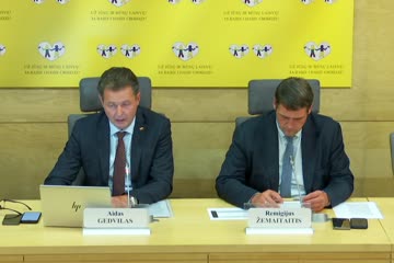 Seimo nario Remigijaus Žemaitaičio spaudos konferencija „Kas formuoja Lietuvos gynybos politiką?“