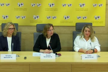 Seimo narės Jurgitos Sejonienės spaudos konferencija „Idiopatinė plaučių fibrozė: laiku atpažinta liga gali reikšti daugiau laiko gyventi“