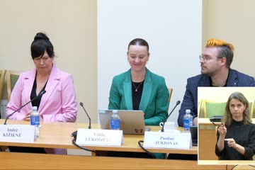 Diskusija „Kurčiųjų žmogaus teisės: nuo įstatymo iki praktikos“