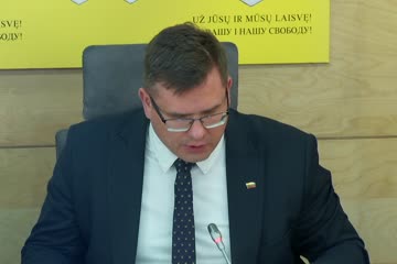 Seimo TS-LKD frakcijos spaudos konferencija „Seime registruojamas nutarimas dėl Lietuvos oro gynybos“