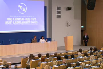 Tarptautinė konferencija „Mūsų slaugytojai – mūsų ateitis. Įgalinti slaugytojai gelbsti gyvybes“. I dalis