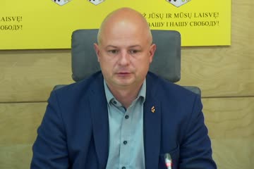 Seimo nario Simono Gentvilo spaudos konferencija „Kada Vilniuje baigsis ekstremali situacija dėl šiukšlių?“