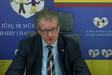 Seimo nario Sauliaus Čaplinsko spaudos konferencija, skirta pasaulio sveikatos dienai paminėti