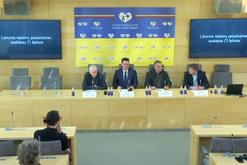 Seimo nario Dariaus Jakavičiaus spaudos konferencija „Lietuvos didžiojo kunigaikščio Vytauto Didžiojo palaikų paieškos: nauji atradimai“