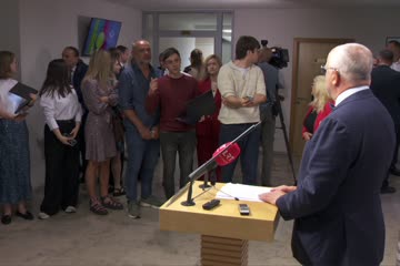 Seimo Pirmininko Juozo Oleko komentaras žiniasklaidai apie svarbiausius Seimo posėdžio darbotvarkės klausimus