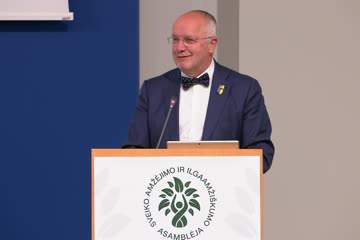 Tarptautinė konferencija „Sveikas amžėjimas ir sveikata visose politikos srityse - strateginis valstybės pasirinkimas“. I dalis