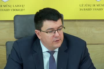 Seimo nario Vytauto Sinicos spaudos konferencija dėl savivaldos rinkimų