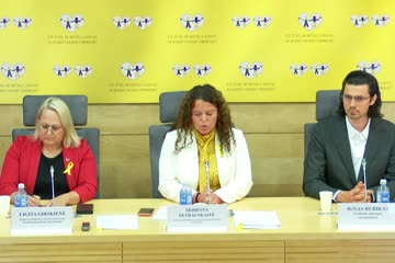 Seimo Savižudybių ir smurto prevencijos komisijos spaudos konferencija Pasaulinei savižudybių prevencijos dienai paminėti