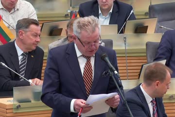 Seimo posėdis (rytinis)