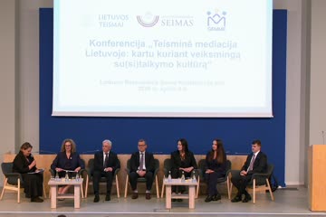 Konferencija „Teisminė mediacija Lietuvoje: kartu kuriant veiksmingą su(si)taikymo kultūrą“. II dalis