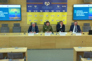 Valstybės saugumo departamento ir Antrojo operatyvinių tarnybų departamento prie Krašto apsaugos ministerijos metinis Grėsmių Lietuvos nacionaliniam saugumui vertinimo pristatymas