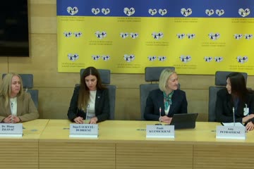 Seimo narės Paulės Kuzmickienės spaudos konferencija „Motinystės ir vaiko priežiūros išmokų pokyčiai: stipresnė apsauga ankstukams ir sunkiai sergančioms mamoms“