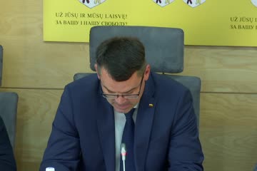 Seimo nario Dariaus Jakavičiaus spaudos konferencija, kurioje vyks dokumentinės apybraižos „Balys Gajauskas – neprarastas laikas“ pristatymas