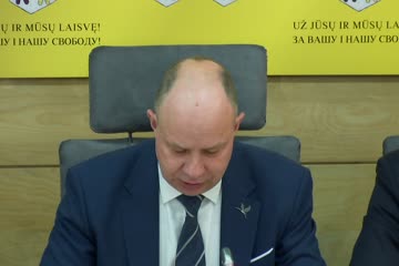 Seimo Pirmininko pavaduotojos Aušrinės Norkienės spaudos konferencija „Europos Parlamento ECR politinės grupės vizito Lietuvos Respublikos Seime aptarimas“