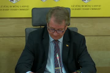 Seimo nario Sauliaus Čaplinsko spaudos konferencija „Sveiko amžėjimo ir ilgaamžiškumo asamblėjos 2026 pristatymas ir asamblėjos tikslai“