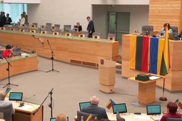 Seimo posėdis (rytinis). II dalis