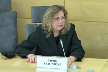 Seimo narės Jurgitos Sejonienės inicijuota spaudos konferencija, skirta apžvelgti tarptautinę konferenciją „Greitoji medicinos pagalba Lietuvoje – nacionalinių sveikatos ir saugumo sistemų atraminis stulpas“