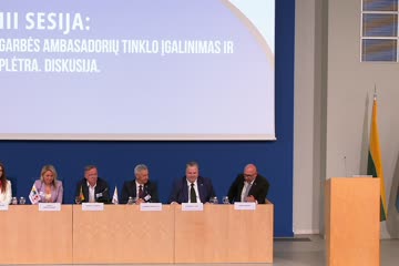 Lietuvos diasporos renginys „Lietuvos regionų Garbės ambasadorių suvažiavimas Lietuvoje 2026 m.“. IV dalis