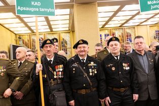 Laisvės gynėjai Seime rinksis į iškilmingą rikiuotę